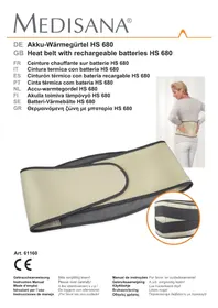 Notice MEDISANA HS 680 Couverture/coussin chauffant