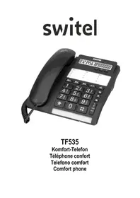 Notice SWITEL TF535 Phone