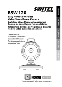 Notice SWITEL BSW120 Surveillance Camera