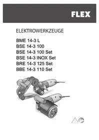 Notice Flex BRE 143 125 SET Schuurmachine