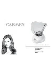 Notice Carmen PERFECT STEAM FS2700 Appareil de soins de la peau