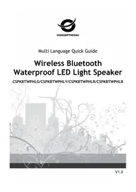 Notice CONCEPTRONIC CSPKBTWPHLB Station d'acceuil