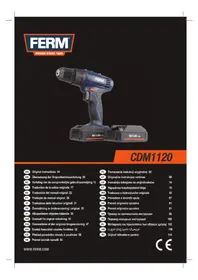 Notice Ferm CDM1120 Perceuse