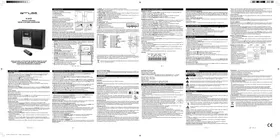 Notice MUSE M38 CM Système hifi