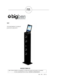 Notice BIGBEN INTERACTIVE TW7BALLERINE Station d'acceuil