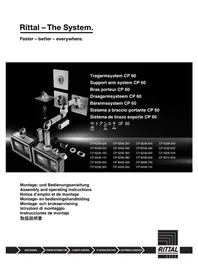 Notice Rittal CP 60 Câble pour ordinateur et périphérique