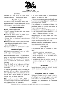 Notice MEGABLEU NI OUI NI NON Jeu de société
