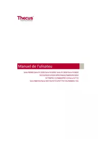 Notice Thecus THECUS N12850 Serveur