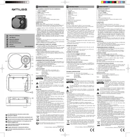 Notice MUSE M055 RG Radio