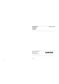 ZANKER ZKG 8428 - Congélateur