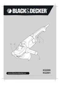 Notice BLACK & DECKER KG2000 Zerkleinerer