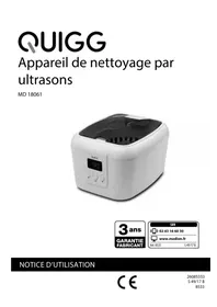 Notice MEDION MD 18061 Nettoyeur à ultrasons