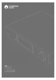 Notice CAMBRIDGE CXN V2 Récepteur de musique