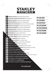 Notice STANLEY HY 2271030V Kompresor
