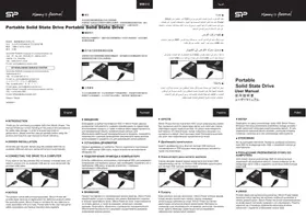 Notice Silicon Power BOLT B80 Disque dur externe