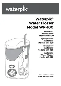 Notice Waterpik ULTRA WP112E1 Brossette interdentaire