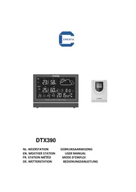 Notice Cresta DTX390 Station Météo
