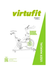 Notice VirtuFit ETAPPE 1 Formateur de vélo d'intérieur