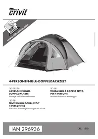 Notice CRIVIT HG03361A Tente