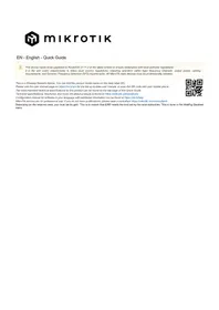 Notice Mikrotik LDF 5 AC Точка доступа