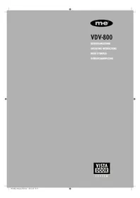 Notice ME VDV840 Interphone