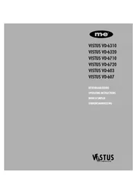 Notice ME VD6720 Interphone