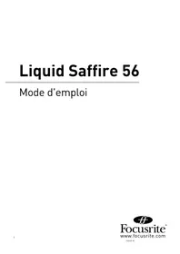 FOCUSRITE Liquid Saffire 56 - Système hifi