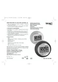 Notice TFA 98.1088 Alarmglocke