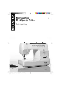 Notice MIO STAR M 10 SPECIAL EDITION Machine à coudre