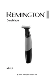 Notice REMINGTON DURABLADE MB010 Rasoir