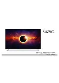Notice VIZIO PQ65F1 Téléviseur