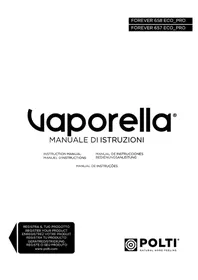 Notice POLTI VAPORELLA FOREVER 658 ECO_PRO Fer à repasser