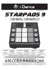 Notice iDance STAR PADS 9 Instrument de musique électronique
