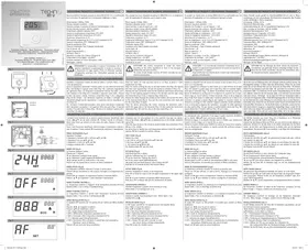 Notice IMIT TECHNO DPT VR 578127 Thermostat