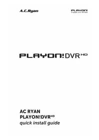 Playon!DVR HD ACRPV76120 AC Ryan