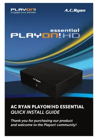 ACRPV73500 Playon HD Essential AC Ryan