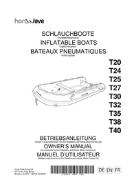 Notice Honda T24 Bateau pneumatique