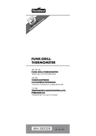 Notice FLORABEST HG02064 Thermomètre pour aliments