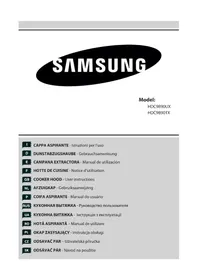 SAMSUNG HDC9B90UX - Kuchynský digestor