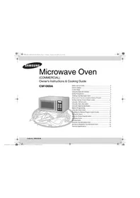 Notice SAMSUNG CM1069A Forno