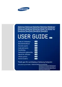 Notice SAMSUNG NP350V5X Ordinateur portable