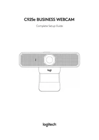 Notice LOGITECH C925E Webkamera