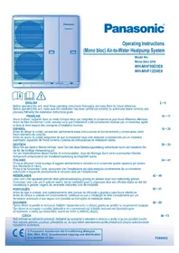 PANASONIC WHMHF12D9E8 - Klimatizace