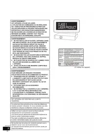 PANASONIC SCBTT755 - Lecteur blu-ray
