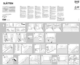 IKEA SLÄTTEN - Revêtement de sol stratifié
