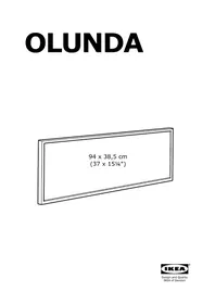 IKEA OLUNDA (94x38.5) - Cadre photo numérique