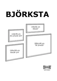 BJORKSTA (140x100) IKEA