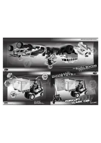 Notice Dickie FORKLIFT Jouets