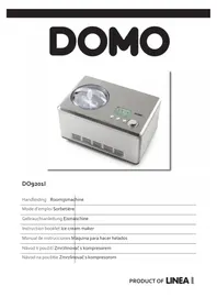 Notice DOMO DO9201I Stroj na led