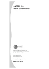 Notice Edel White SONIC GENERATION Brosse a dents